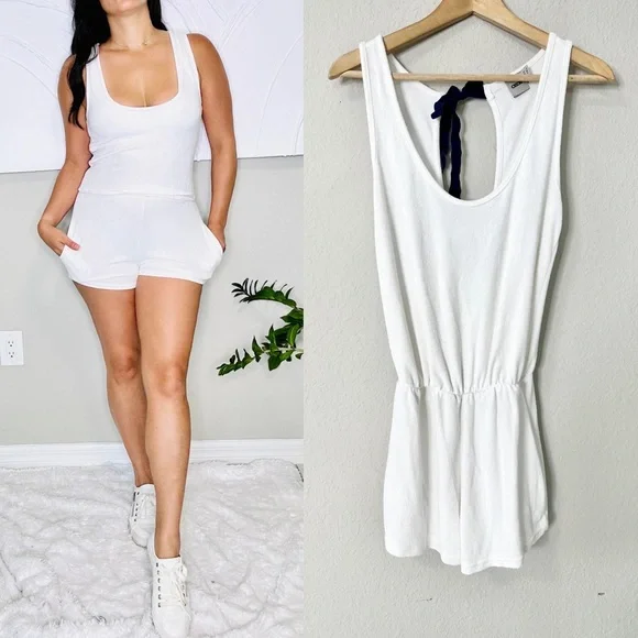ASOS Cloth White Romper - Picture 3 of 13